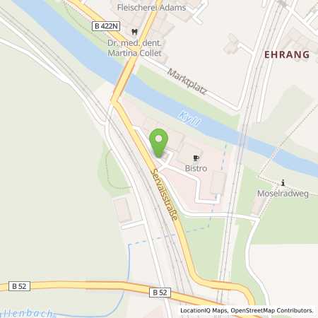 Standortübersicht der Benzin-Super-Diesel Tankstelle: TOTAL TRIER-EHRANG in 54293, TRIER-EHRANG
