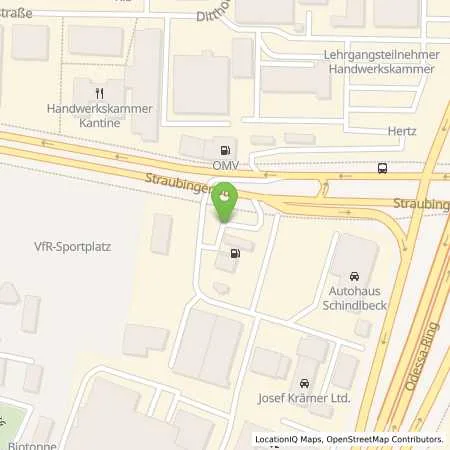 Standortübersicht der Tankstelle TotalEnergies Regensburg in 93055 Regensburg