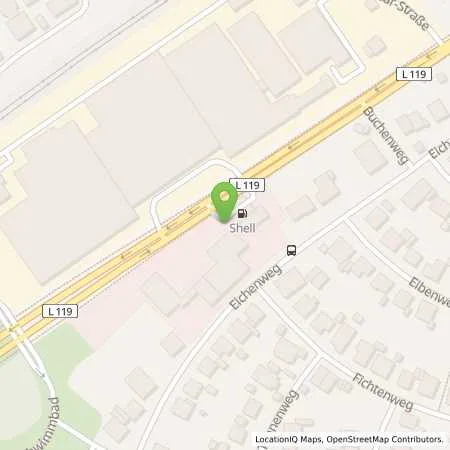 Standortübersicht der Tankstelle Shell Kirkel A.D.Windschnorr 47 in 66459 Kirkel