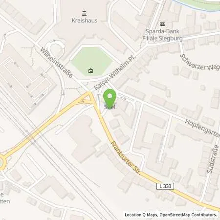 Standortübersicht der Tankstelle Shell Siegburg Kaiser-Wilhelm-Platz 16 in 53721 Siegburg
