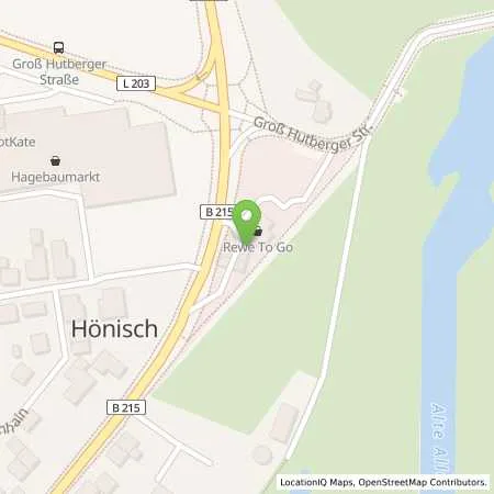 Standortübersicht der Tankstelle Aral Tankstelle in 27283 Verden