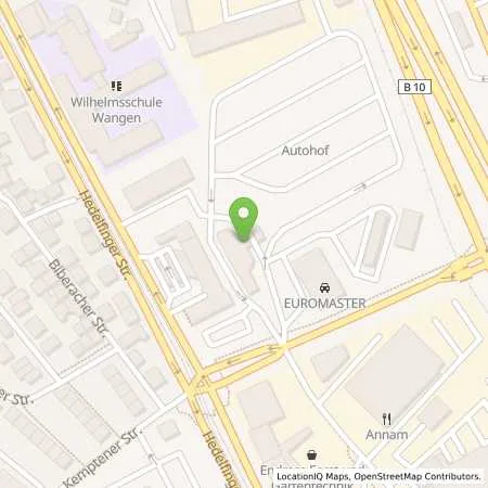 Standortübersicht der Tankstelle Aral Tankstelle in 70327 Stuttgart