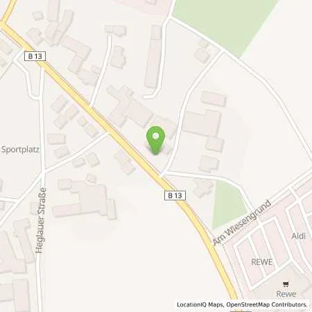 Standortübersicht der Tankstelle Aral Tankstelle in 91732 Merkendorf