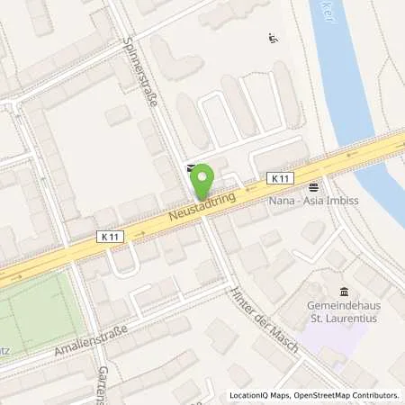 Standortübersicht der Tankstelle star Tankstelle in 38114 Braunschweig