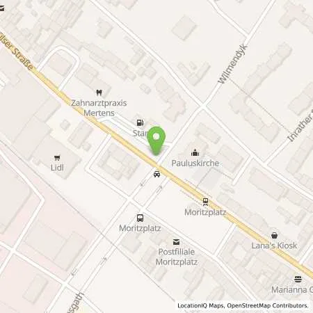 Standortübersicht der Tankstelle star Tankstelle in 47803 Krefeld