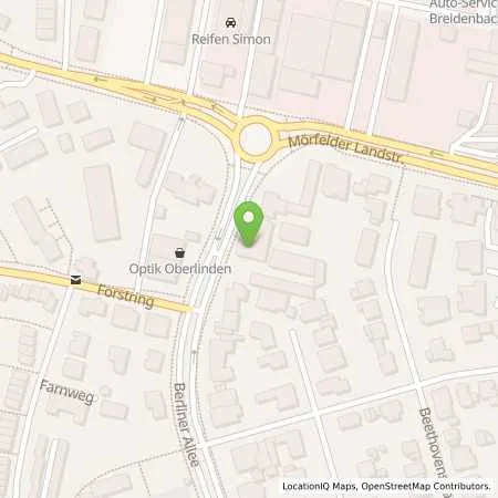 Standortübersicht der Tankstelle TotalEnergies Langen in 63225 Langen