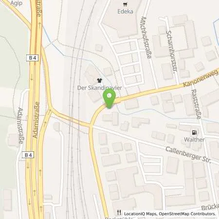 Standortübersicht der Tankstelle COBURG, KANONENWEG in 96450 Coburg