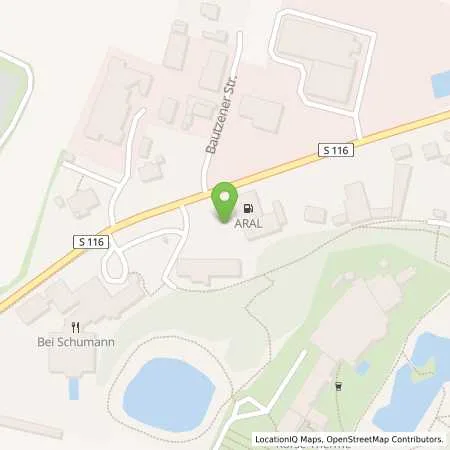 Standortübersicht der Tankstelle Aral Tankstelle in 02681 Schirgiswalde (Kirsch)