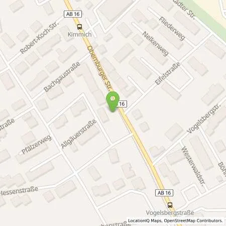 Standortübersicht der Tankstelle SB Stockstadt Obernburger Straße 82 in 63811 Stockstadt