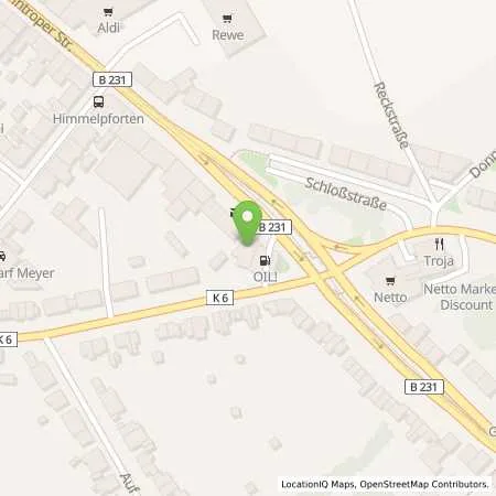 Standortübersicht der Tankstelle OIL! Tankstelle Essen in 45359 Essen