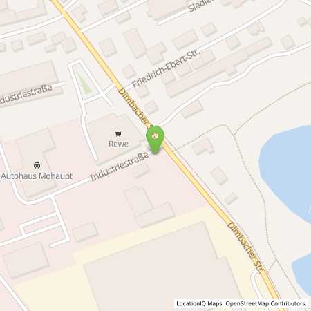 Standortübersicht der Benzin-Super-Diesel Tankstelle: ASM Auto-Service Mohaupt in 97332, Volkach