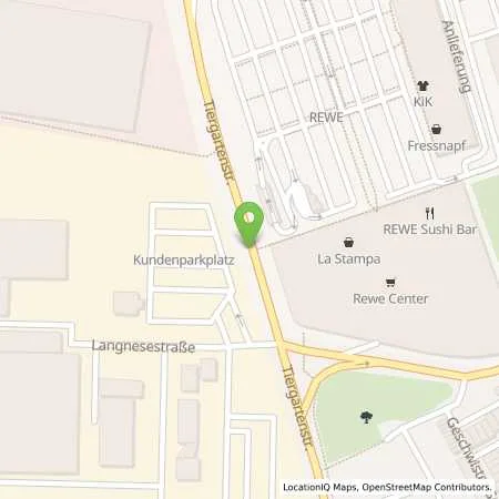 Standortübersicht der Tankstelle REWE Tankstelle in 64646 Heppenheim