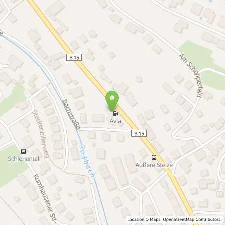 Standortübersicht der Tankstelle AVIA Tankstelle in 84036 Landshut
