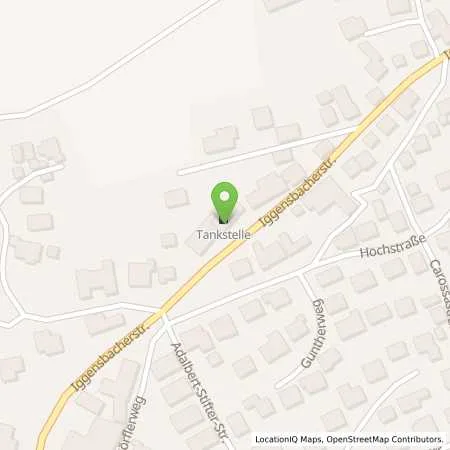 Standortübersicht der Tankstelle Helmut Schönberger Stiftung - Tankstelle in 94508 Schöllnach