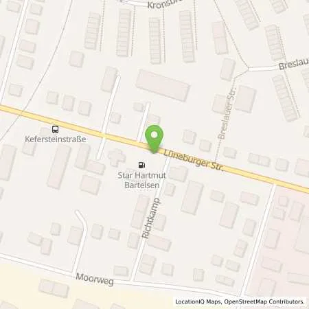 Standortübersicht der Tankstelle star Tankstelle in 21423 Winsen