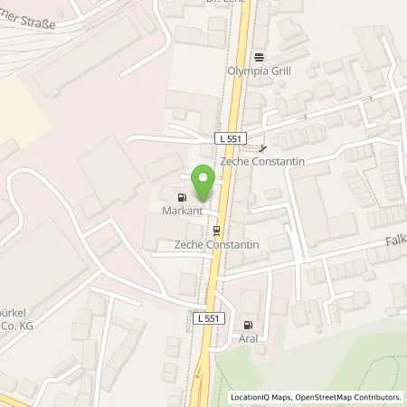 Standortübersicht der Tankstelle Heike Reinecke in 44809 Bochum