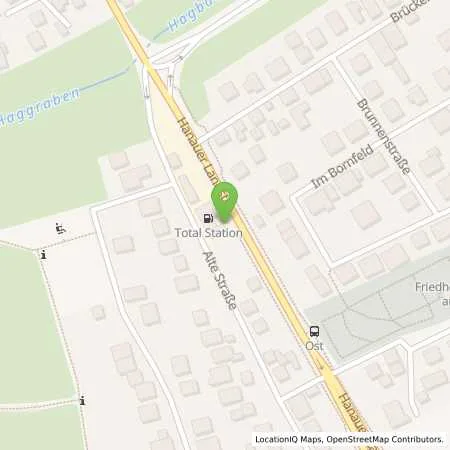 Standortübersicht der Tankstelle TotalEnergies Karlstein in 63791 Karlstein