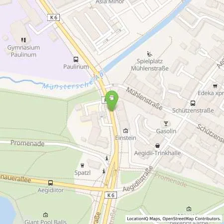 Standortübersicht der Tankstelle Michael Deim Kfz-Meister Freie Tankstellen in 48143 Münster