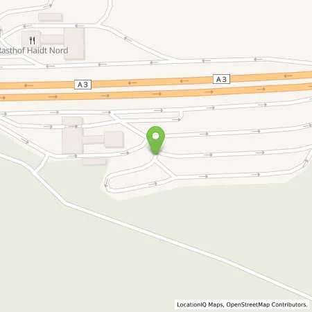 Standortübersicht der Tankstelle HAIDT-SUEDSEITE - A3 in 97355 Kleinlangheim (Haidt)