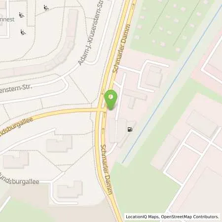 Standortübersicht der Tankstelle ROSTOCK - SCHMARLER DAMM 9 in 18069 Rostock