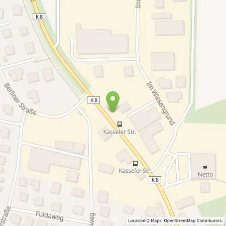 Standortübersicht der Tankstelle Aral Tankstelle in 34253 Lohfelden