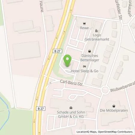 Standortübersicht der Tankstelle TotalEnergies Truckstop Bad Hersfeld in 36251 Bad Hersfeld