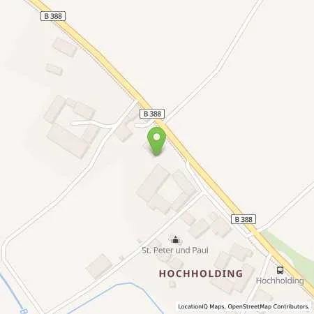 Standortübersicht der Tankstelle Weinmayr Energie GmbH in 84323 Massing