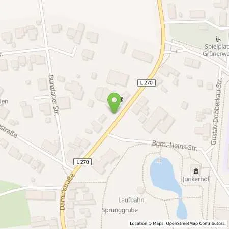 Standortübersicht der Tankstelle Raiffeisen Waren GmbH in 29378 Wittingen