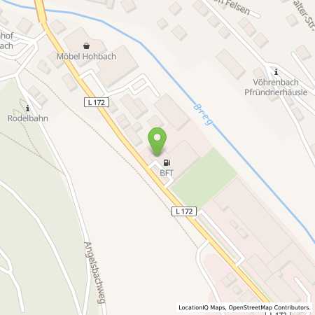 Standortübersicht der Benzin-Super-Diesel Tankstelle: Autohaus Kienzler GmbH in 78147, Voehrenbach