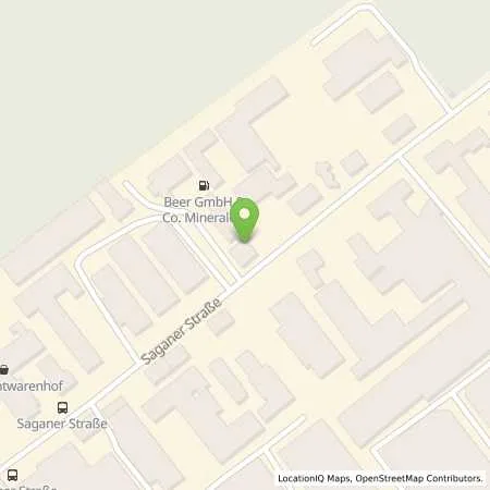 Standortübersicht der Tankstelle Beer GmbH in 90475 Nürnberg