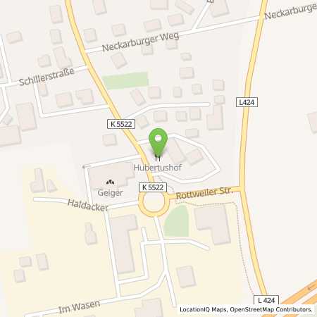 Standortübersicht der Benzin-Super-Diesel Tankstelle: bft-Tankstelle Oel- Heimburger GmbH Villingendorf in 78667, Villingendorf 