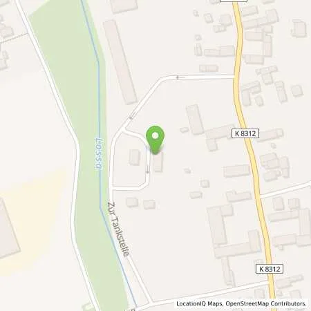 Standortübersicht der Tankstelle Sprint Falkenhain Zur Tankstelle in 04808 Falkenhain