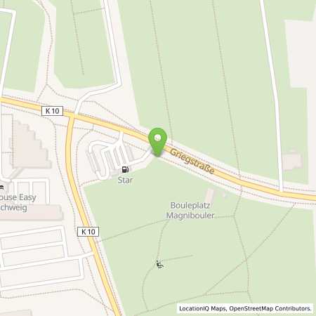 Standortübersicht der Benzin-Super-Diesel Tankstelle: star Tankstelle in 38126, Braunschweig