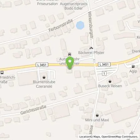 Standortübersicht der Tankstelle BRAUNFELS/LAHN - KAISER-FRIEDRICH-S in 35619 Braunfels/Lahn