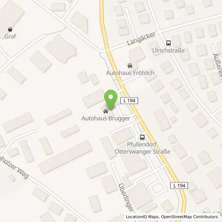 Standortübersicht der Tankstelle Esso Tankstelle in 88630 PFULLENDORF