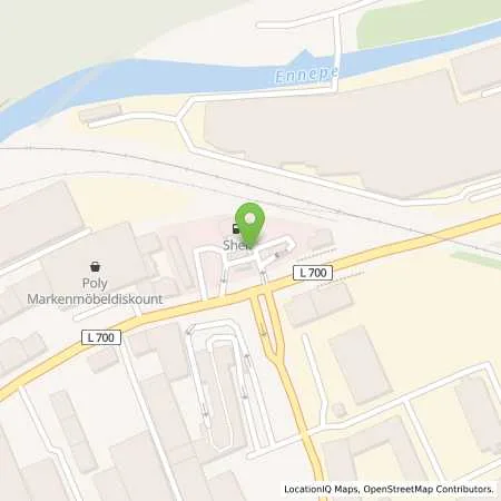 Standortübersicht der Tankstelle Shell Hagen Wehringhauser Str. 112 in 58135 Hagen