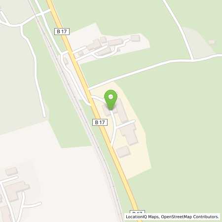 Standortübersicht der Benzin-Super-Diesel Tankstelle: Aral Tankstelle in 86981, Kinsau