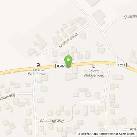 Standortübersicht der Tankstelle Selenter Tankstellen GmbH in 24238 Selent