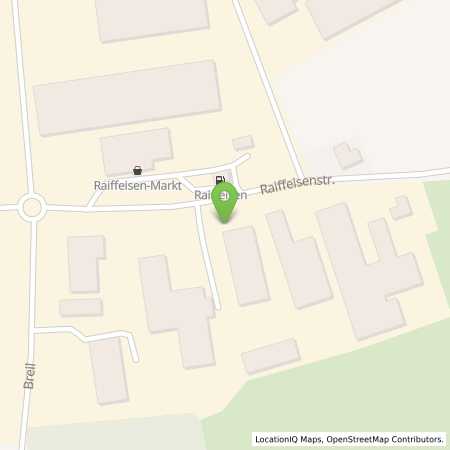 Standortübersicht der Benzin-Super-Diesel Tankstelle: Raiffeisen-Ascheberg in 59387, Ascheberg