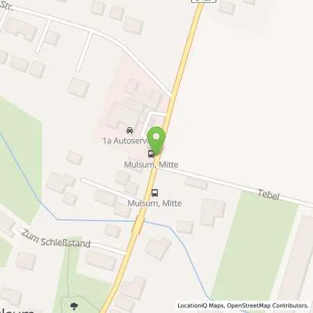 Standortübersicht der Tankstelle star Tankstelle in 27639 Wurster Nordseeküste