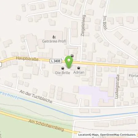 Standortübersicht der Tankstelle Aral Tankstelle in 69488 Birkenau