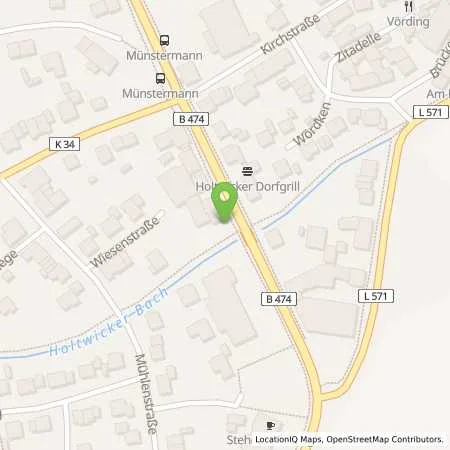 Standortübersicht der Tankstelle Freie Tankstelle in 48720 Rosendahl