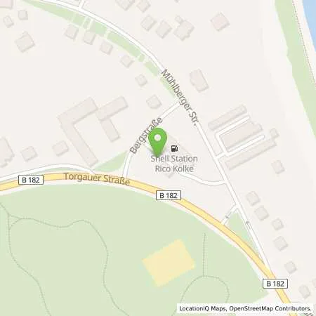 Standortübersicht der Tankstelle Shell Belgern Muehlberger Str. 37 B in 04874 Belgern