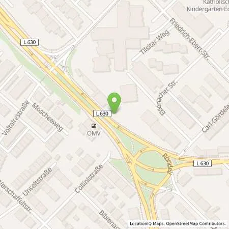 Standortübersicht der Tankstelle Regietankstelle Schwetzingen in 68723 Schwetzingen