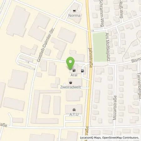 Standortübersicht der Tankstelle Aral Tankstelle in 88214 Ravensburg