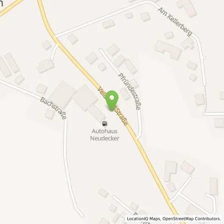 Standortübersicht der Tankstelle Autohaus Neudecker in 84169 Altfraunhofen