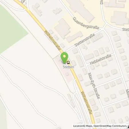 Standortübersicht der Tankstelle AVIA Tankstelle in 72805 Lichtenstein (Unterhausen)