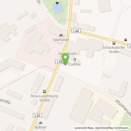 Standortübersicht der Tankstelle Q1 Tankstelle in 03238 Finsterwalde