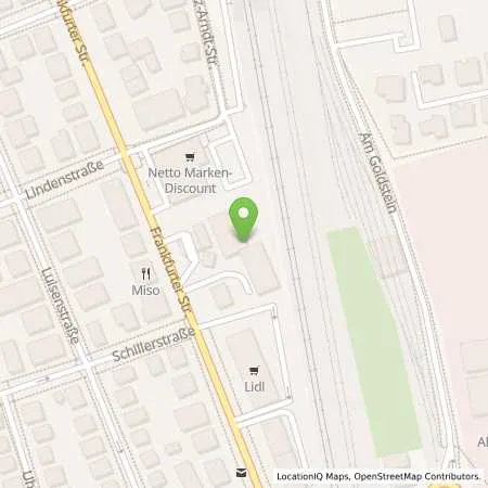 Standortübersicht der Tankstelle AVIA Tankstelle in 61231 Bad Nauheim