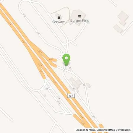 Standortübersicht der Tankstelle Pforzheim Nord in 75223 Niefern-öschelbronn